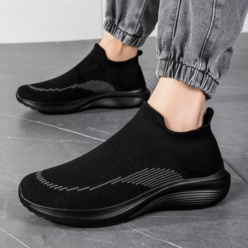 Damen Laufschuhe Komfort Slip-On Laufschuhe Leicht Mesh