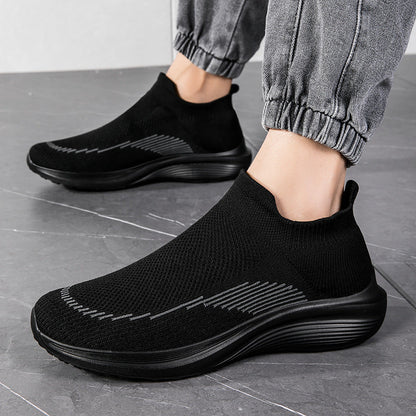 Damen Laufschuhe Komfort Slip-On Laufschuhe Leicht Mesh