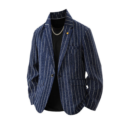 Maßgeschneiderter Herren Wollblazer Eleganter Business Look