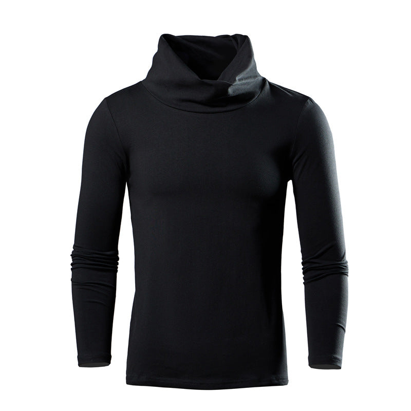 Herren Langarmshirt Elegantes Hemd Moderner Kragen