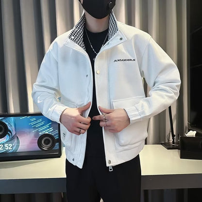 Herren Utility-Jacke Lässig Praktisch Mit Vielen Taschen