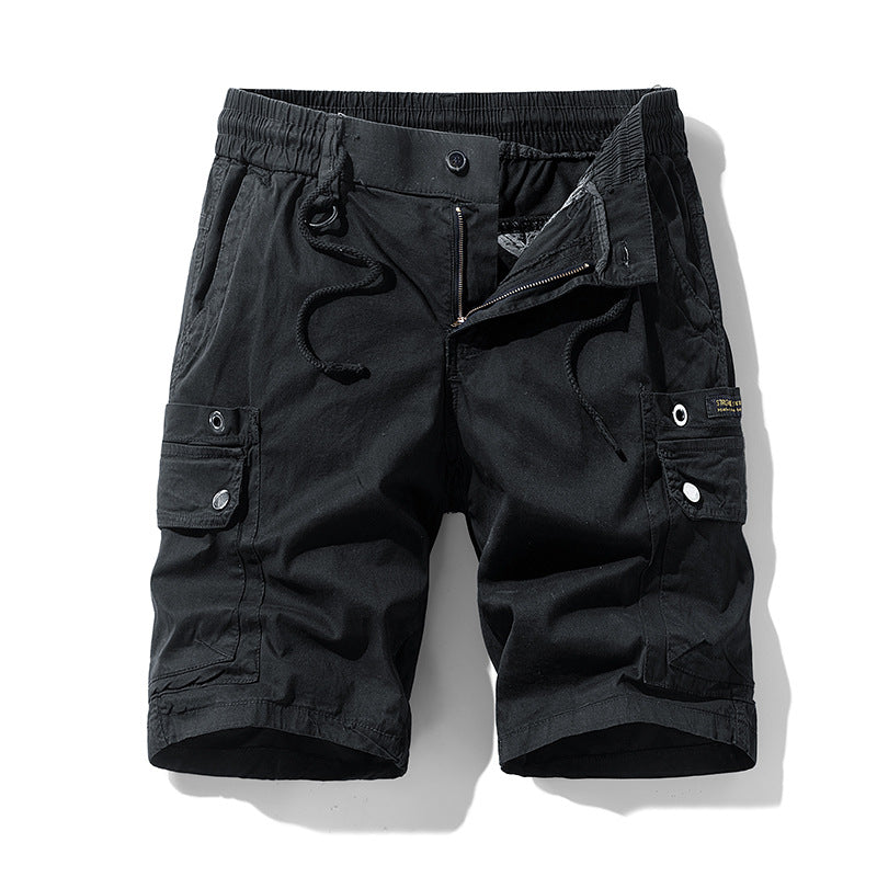 Herren Cargo Shorts Elastisch Multifunktionale Taschen