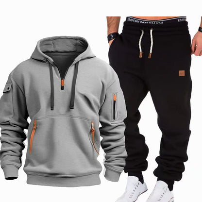 Herren Jogginganzug Bequem Sportlich Modern