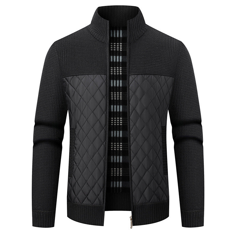 Herren Übergangsjacke Modern Strukturiert Isoliert