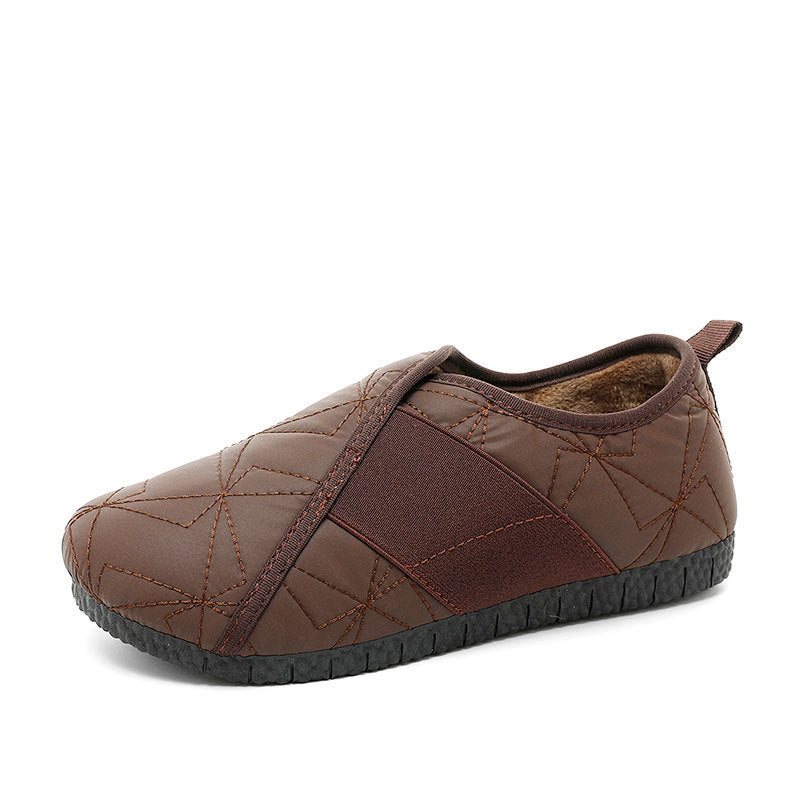Damen Hausschuhe Warm Fleece Innenfutter Rutschfest