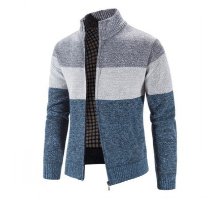 Herren Strickjacke Modern Geschmeidig