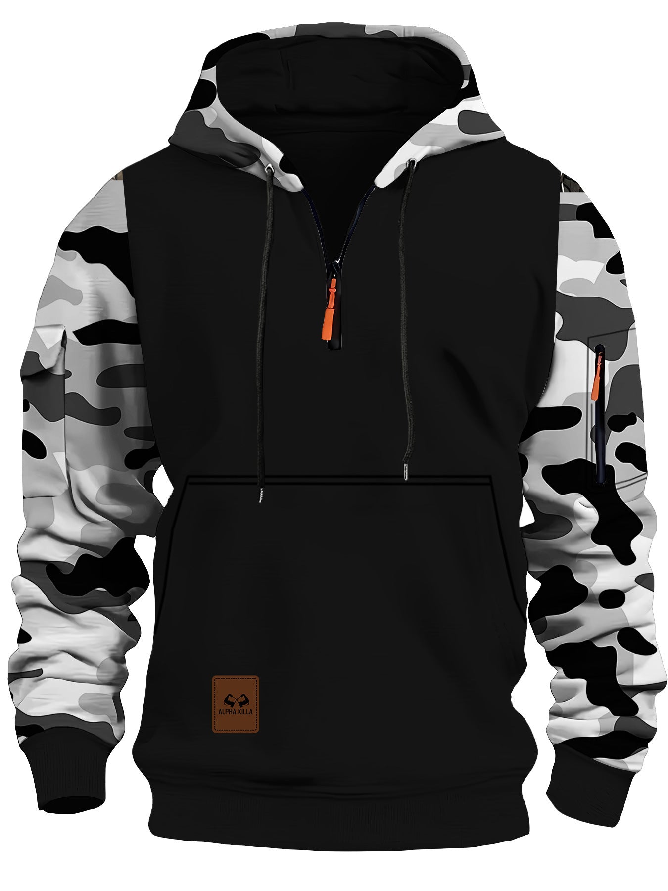 Herren Kapuzenpullover Modern mit Taschen und Hoodie Style
