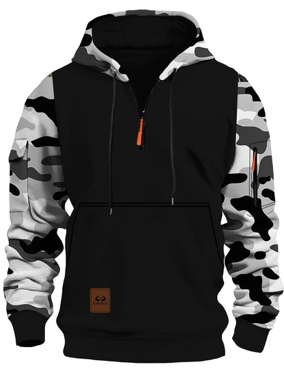 Herren Kapuzenpullover Modern mit Taschen und Hoodie Style