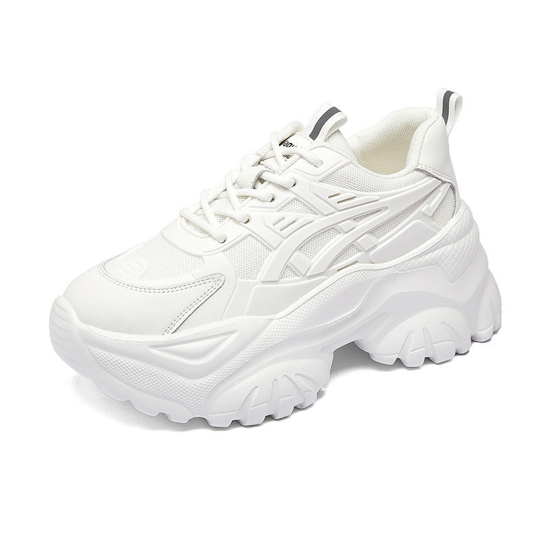 Damen Sneaker Chunky Bequem Dämpfung robust