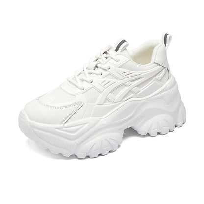 Damen Sneaker Chunky Bequem Dämpfung robust