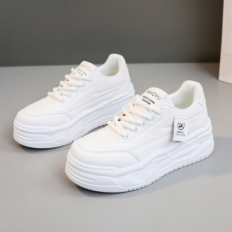 Damen Sneaker Plateau Sportschuhe Bequem Federleicht