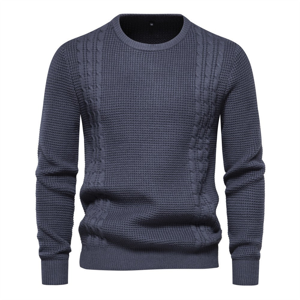 Herren Strickpullover Modern Struktur Design Elegant
