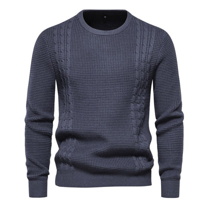 Herren Strickpullover Modern Struktur Design Elegant