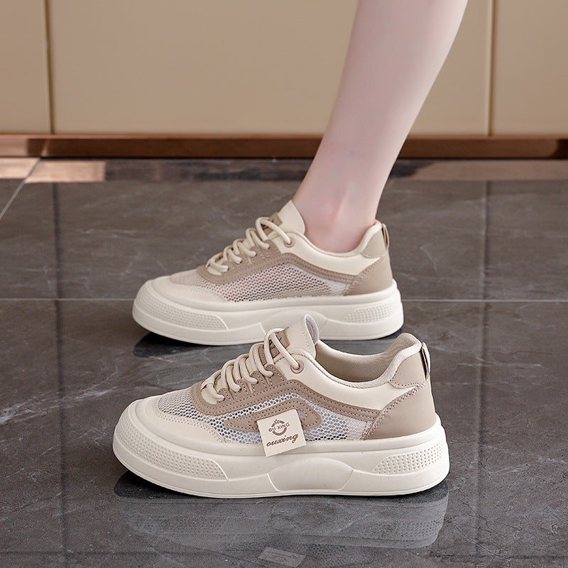Damen Sneaker Bequem Atmungsaktiv Trendy Schuhe