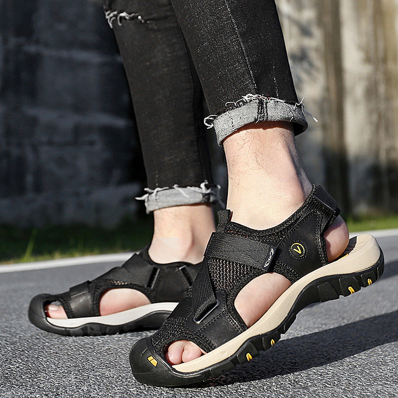Herren Sandalen Outdoor rutschfest verstellbar