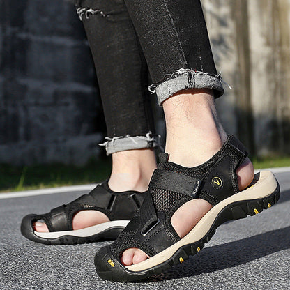 Herren Sandalen Outdoor rutschfest verstellbar