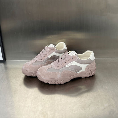 Damen Sneaker atmungsaktiv Laufsohle Stabil Mode