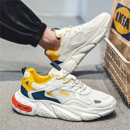 Damen Sneaker Bequem Chunky atmungsaktiv Sportlich