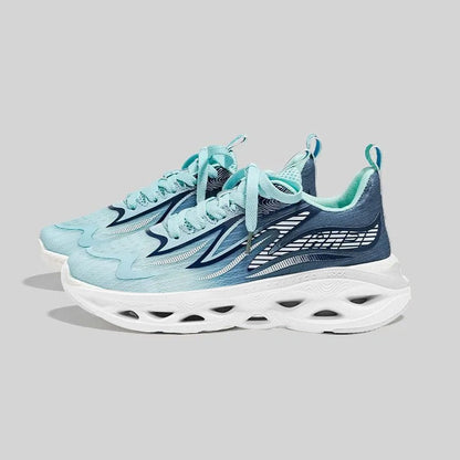Damen Laufschuhe Sport Sneaker Weiss Mode