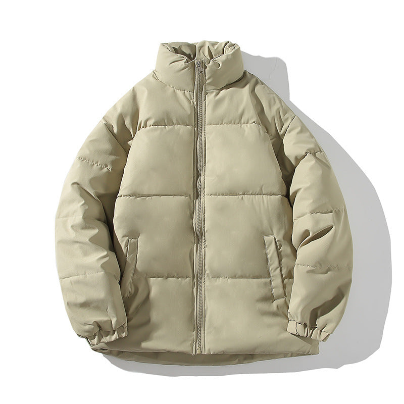 Herren Steppjacke Isoliert Warm mit Hochkragen Elastisch