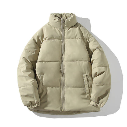 Herren Steppjacke Isoliert Warm mit Hochkragen Elastisch