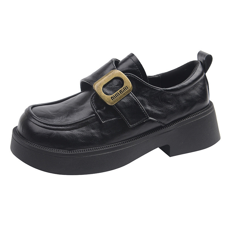 Damen Slipper Bequem Plateau Glitzer Schnalle