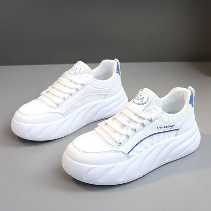 Damen Plateau Sneaker Modisch Hochwertig
