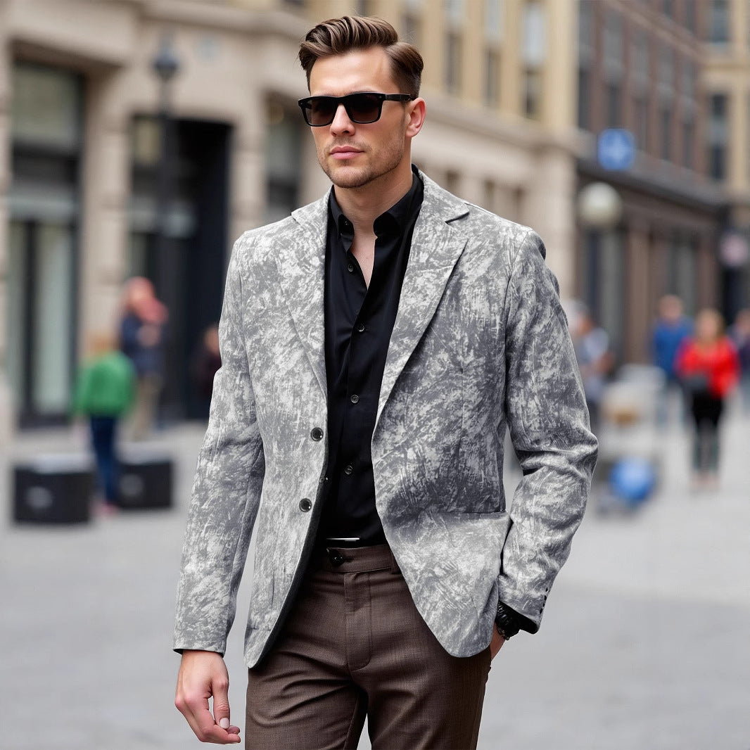 Herren Blazer Moderner Anzug Jacke Berlin Style - BerlinGlamour