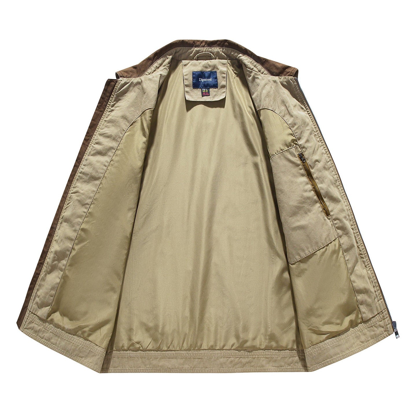 Herren Übergangsjacke Modern mit Auffälligem Kragen