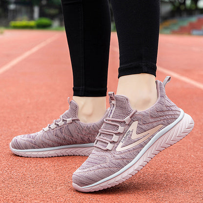 Laufschuhe Damen Leicht Atmungsaktiv Schnellschnürsystem