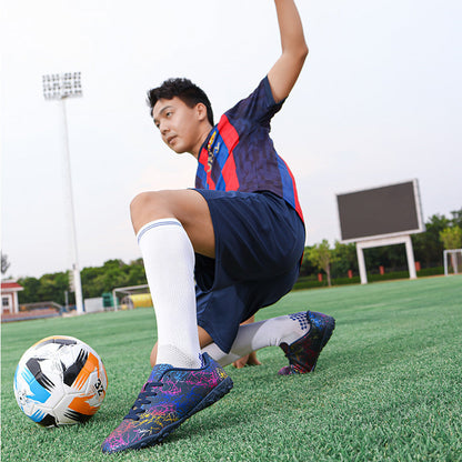 Fußballschuhe Damen Sportlich Atmungsaktiv Rutschfest