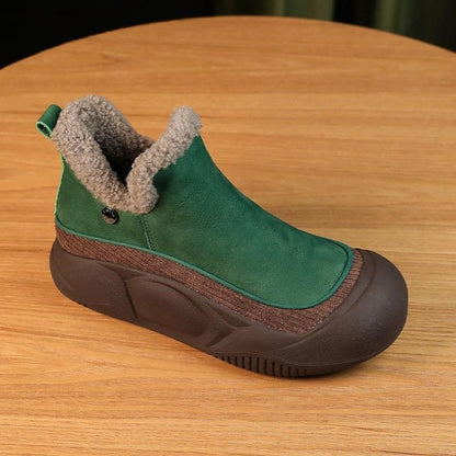 Damen Clogs Warm Bequem Fleece-Innensohle Robust - BerlinGlamour