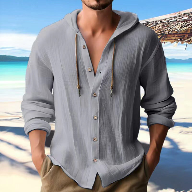 Herren Kapuzenpullover Lässig Mit Tunnelzug Modern