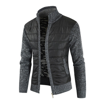 Herren Funktionsjacke Modern Stehkragen Wasserabweisend