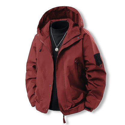 Herren Outdoorjacke Wasserabweisend Funktionell