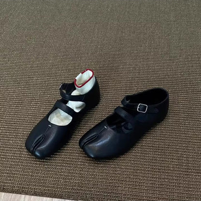 Damen Ballerinas Bequem Verstellbar Moderne Design