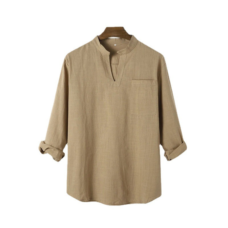 Herren Langarmhemd Elegant Lässig Modern