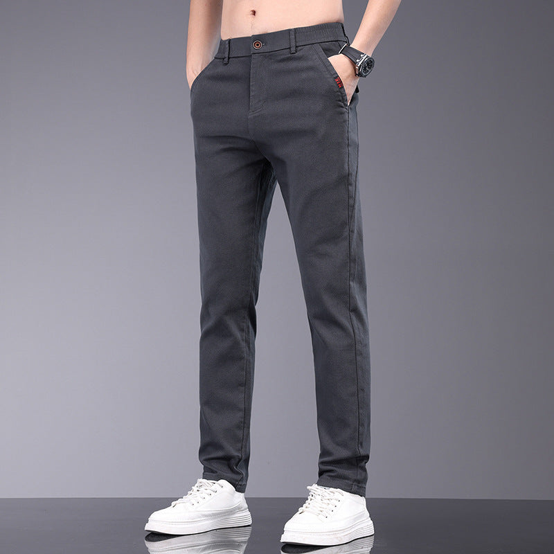 Herren Chino Hose Elastisch Stretch