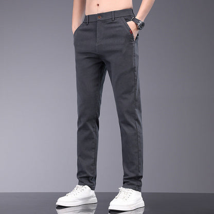 Herren Chino Hose Elastisch Stretch