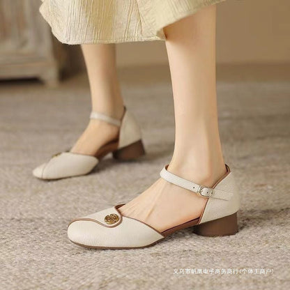 Damen Sling Pumps Elegante Schmuckdetails Komfortabel