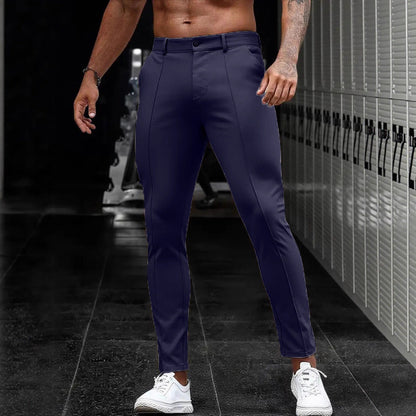 Herren Anzughose Slim Fit Modern Sportlich Elegant