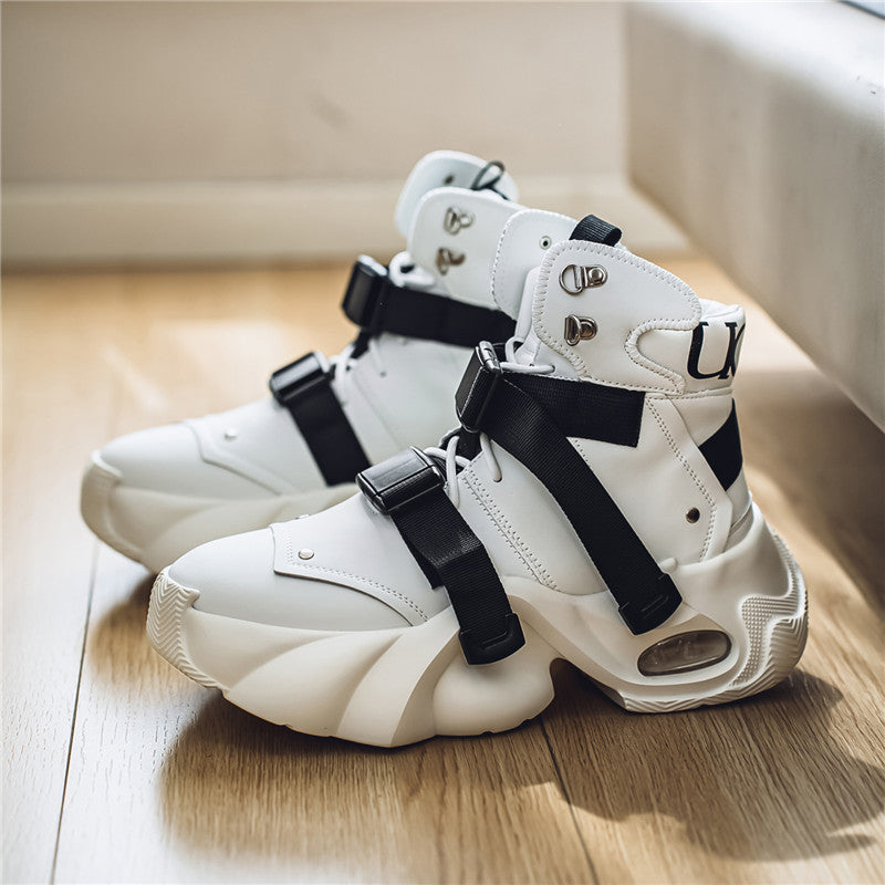 Damen Sneaker High-Top Komfortschuhe Rutschfest