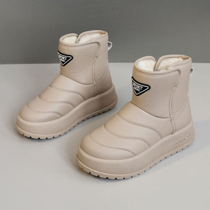 Damen Winterstiefel Warm Kuschelig Robust Schnee