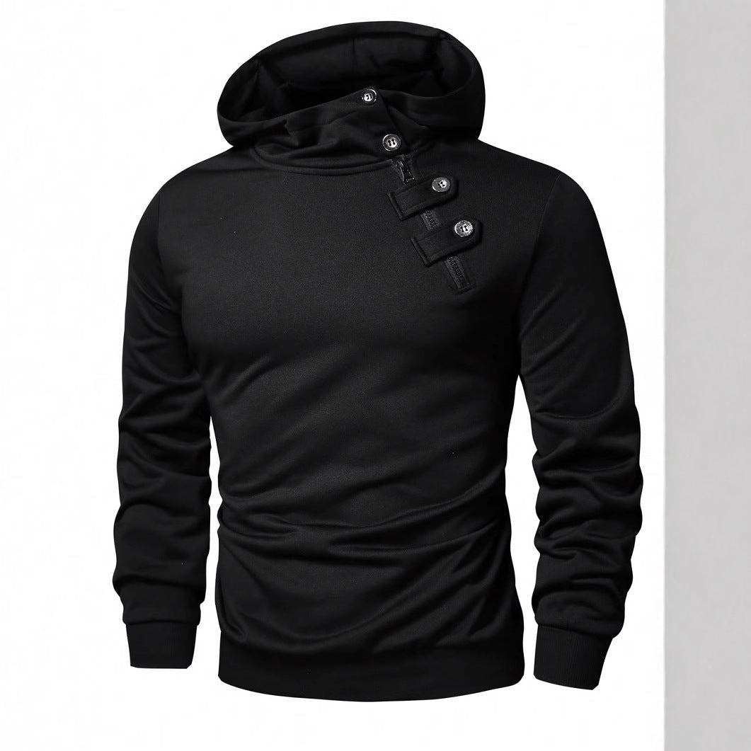 Herren Hoodie Kapuze Praktisch Mit Taschen