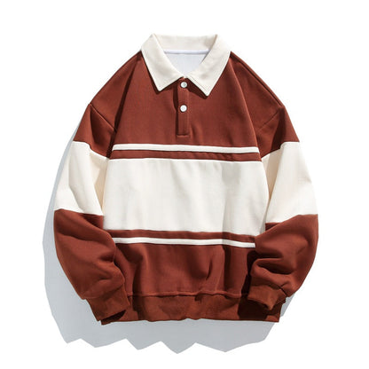 Herren Poloshirt Pullover Lässig Modern