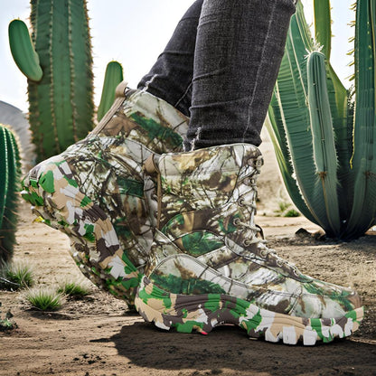 Herren Outdoor-Stiefel Camouflage wasserdicht isoliert
