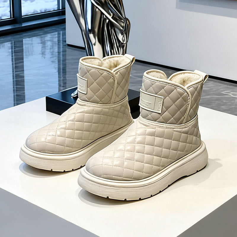 Damen Winterstiefel Warm Isoliert Komfortabel