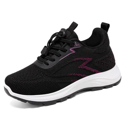 Damen Sneaker Sport Fitness Atmungsaktiv Laufschuhe