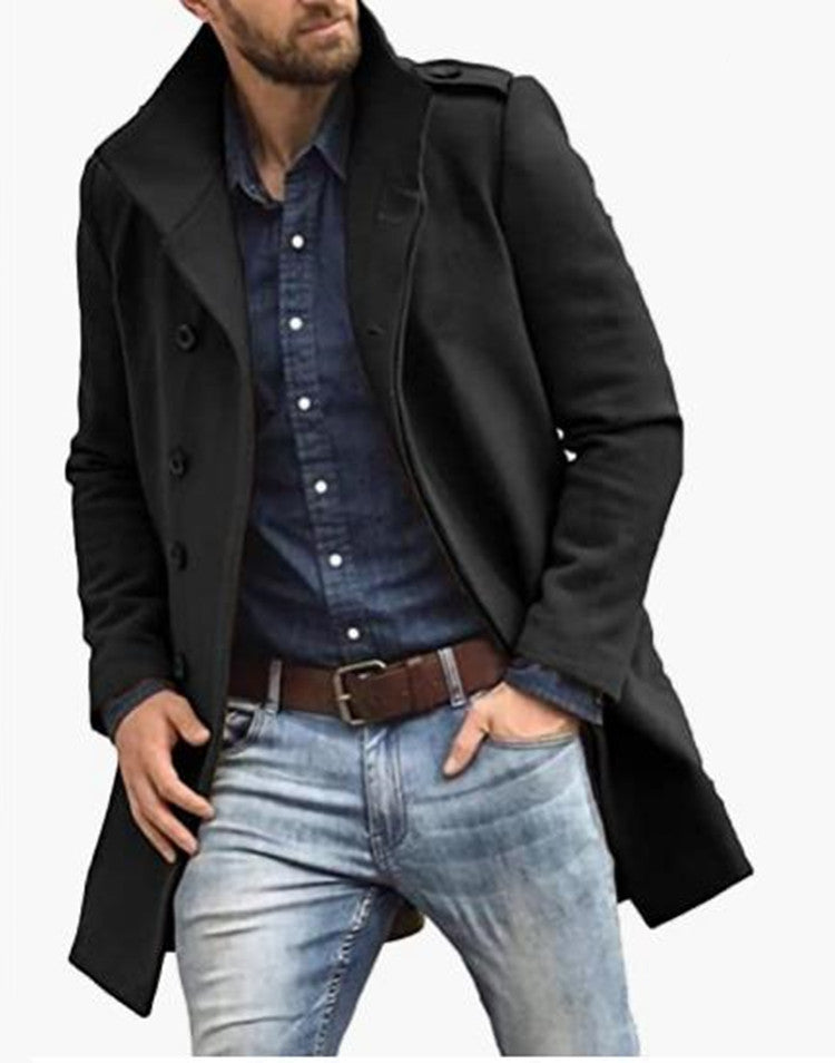 Herren Mantel Modern Elegant Berlin Stil
