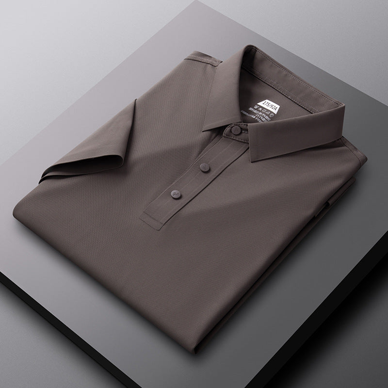 Herren Poloshirt Atmungsaktiv Strukturiert Modern